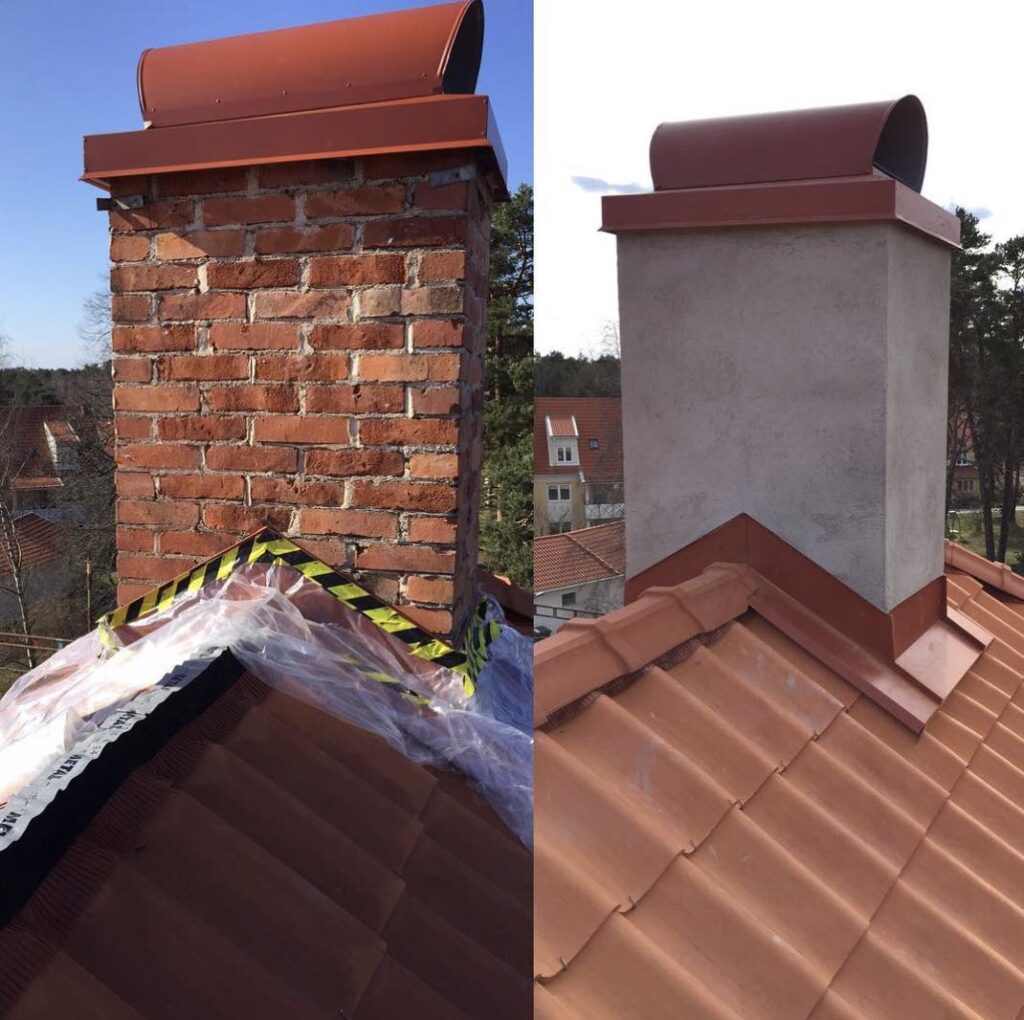 Mura skorsten Kalmar och Öland