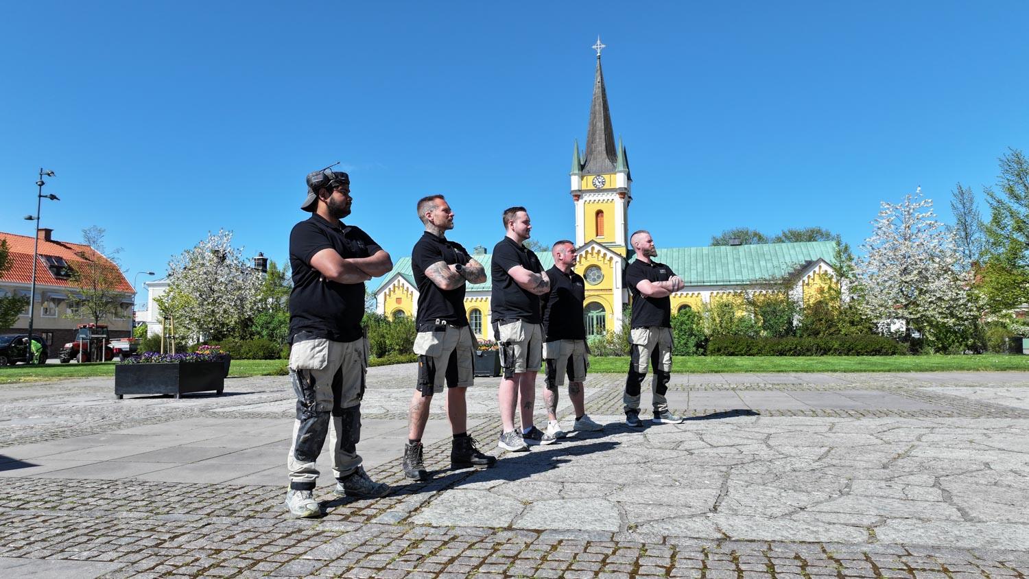 Certifierade hantverkare för badrumsrenovering i Kalmar och på Öland – Teamet på Gus Mur & Kakel.